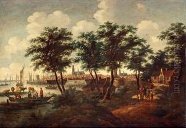 View Over Dortrecht - view 1