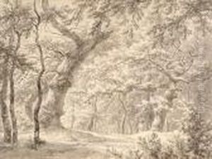 In The Hague Forest by Egbert Van Drielst