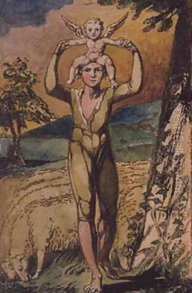 Frontispiece, from Songs of Innocence - view 1