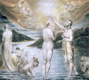 The Baptism of Christ by William Blake