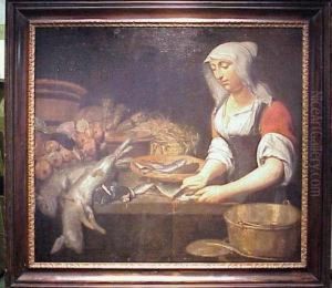 Woman In Kitchen by Steven Van Duyven