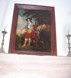 Portrait En Pied De Charles Ier