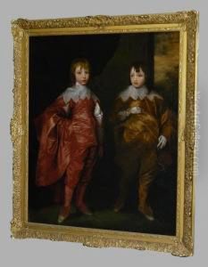 Les Enfants Du Roi Charles D'angleterre by Abraham van Dijck