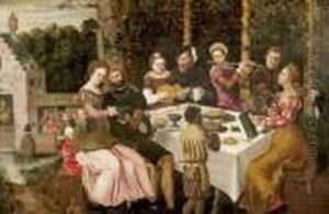 Banquet by Jan van Eeckele
