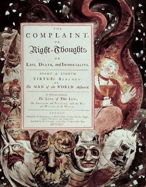Title Page, Night IV, from Young's Night Thoughts - view 1