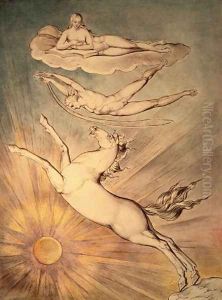 The Genius of Shakespeare by William Blake