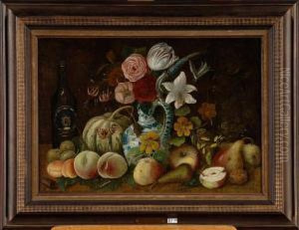 "nature Morte Aux Fleurs, Aux Fruits Et Aux Insectes" - view 1