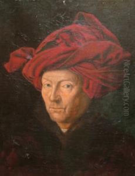 1390-- "a Man In A Turban" - view 1