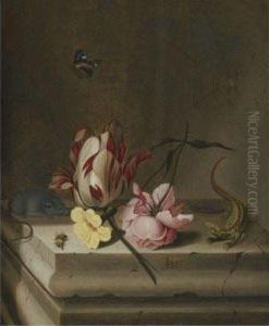 Still Life by Jan Baptist van Fornenburgh