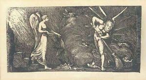 The Man sweeping the Interpreter's Parlour by William Blake