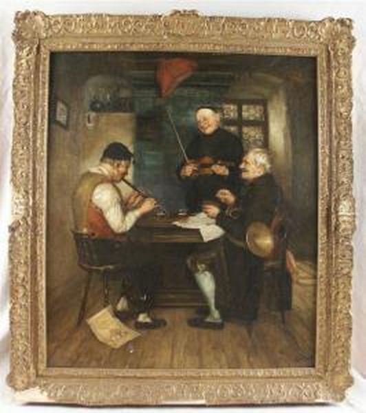 Three Musicians - view 1