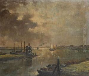 Scheldt Bend by Franz Van Genesen
