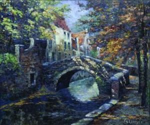Le Pont by Franz Van Genesen
