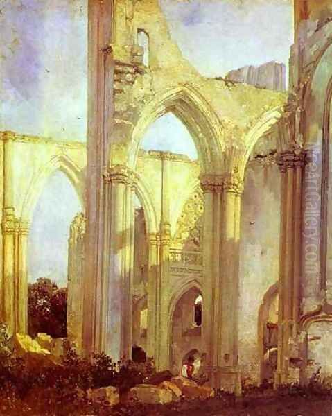 Abbey Of St Berlin, St Omer, France - view 1
