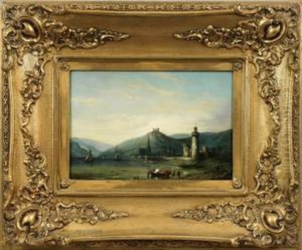 Vue De Oberwesel Rhin - view 1