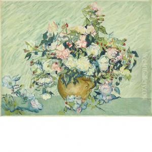 Roses by Vincent Van Gogh
