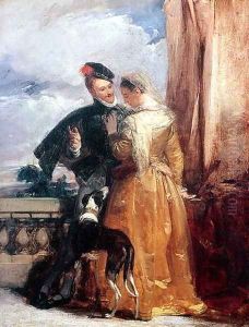 Amy Robsart by Richard Parkes Bonington