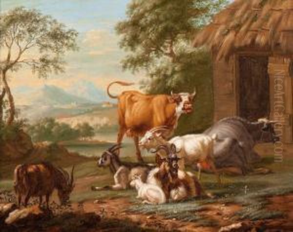 A Sunny Day Outside The Stable - view 1