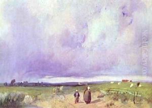 Near Boulogne by Richard Parkes Bonington
