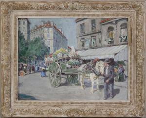 The Flower Cart - Paris - view 1