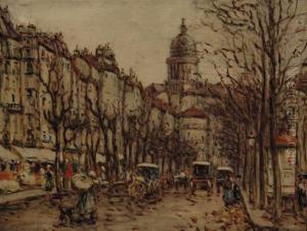 Paris Street Scene - view 1