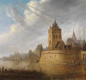 A View Of The Valkhof Near Nijmegen