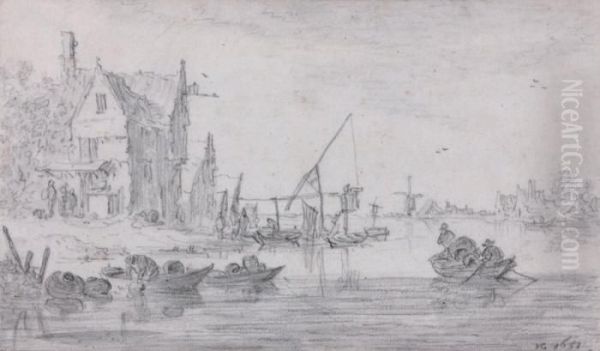 Paysage Fluvial Anime - view 1