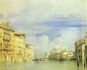 Venice The Grand Canal by Richard Parkes Bonington