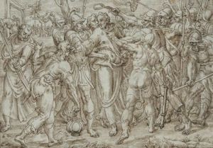 L'arrestation Du Christ Aux Monts Des Oliviers by Gerard Van Groeningen