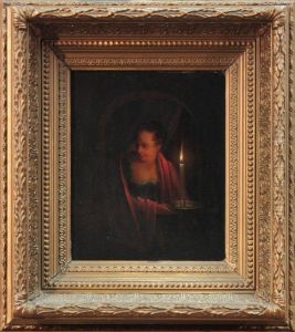 Attributed To Janhendrick Van Grootvelt by Jan Hendrick van Grootvelt