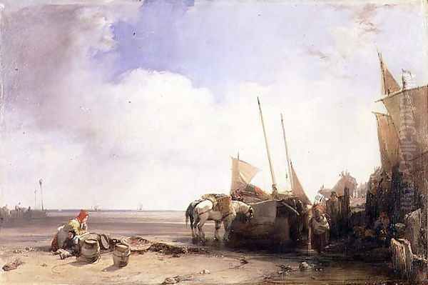 Coastal Scene in Picardy c.1826 - view 1