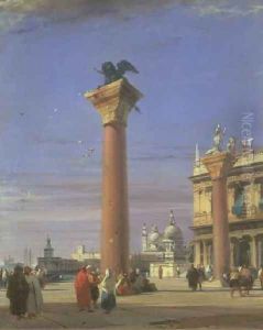 View Of The Piazzetta Near The Square Of St Mark Venice