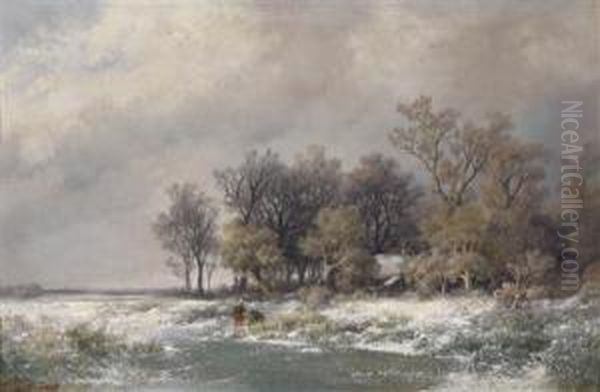 Winter Landscape And Summer Landscape - view 1
