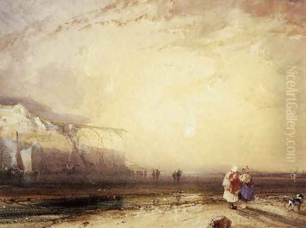 Sunset In The Pays De Caux 1828 - view 1
