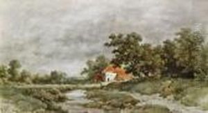 Landschaft by Remigius Adriannus van Haanen