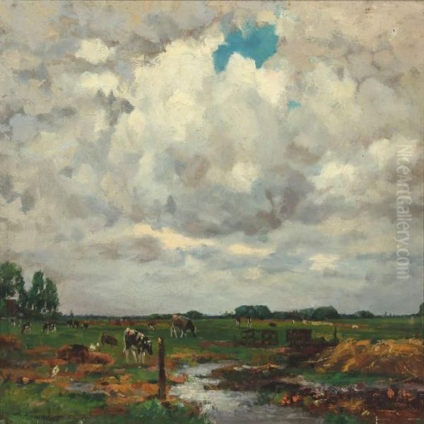 Cows In A Field - view 1