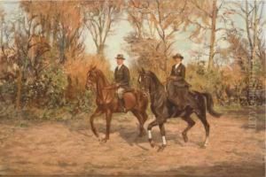 Buitenmanege: A Ride Through The Country Side by Dirk Johannes Van Haaren