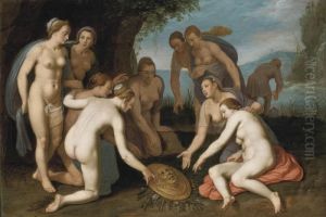 Perseus Washing His Hands