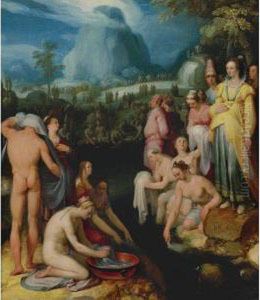 Cornelis Cornelisz. Van Haarlem by Cornelis Cornelisz Van Haarlem