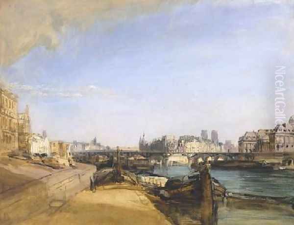 The Pont Des Arts Paris - view 1