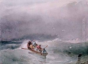 Seascape by Richard Parkes Bonington