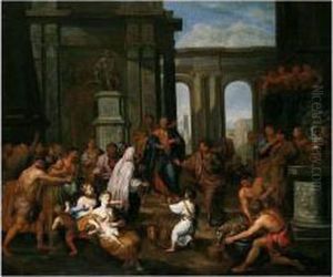 The Sacrifice At Lystra by Jacob Van Hal