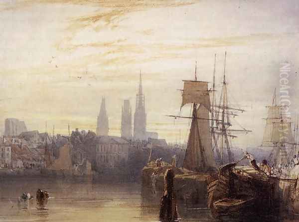 Rouen 1825 - view 1