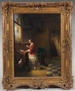 La Lecture De La Lettre by Alexis van Hamme