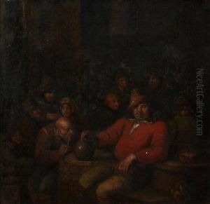 Interior Of A Tavern by Egbert Jaspersz. van, the Elder Heemskerck