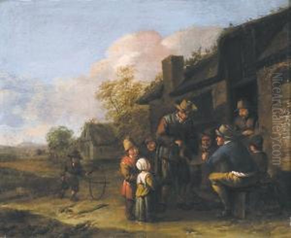 Tafereel Bij Een Hoeve - view 1