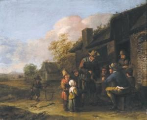 Tafereel Bij Een Hoeve