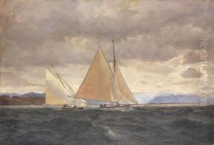 Segeljachten Auf Demstarnberger See