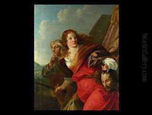 Judith Mit Dem Haupt Des Holofernes by Nicolaes Stocade Van Helt