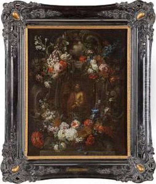 Ecce Homo Entoure De Fleurs - view 1